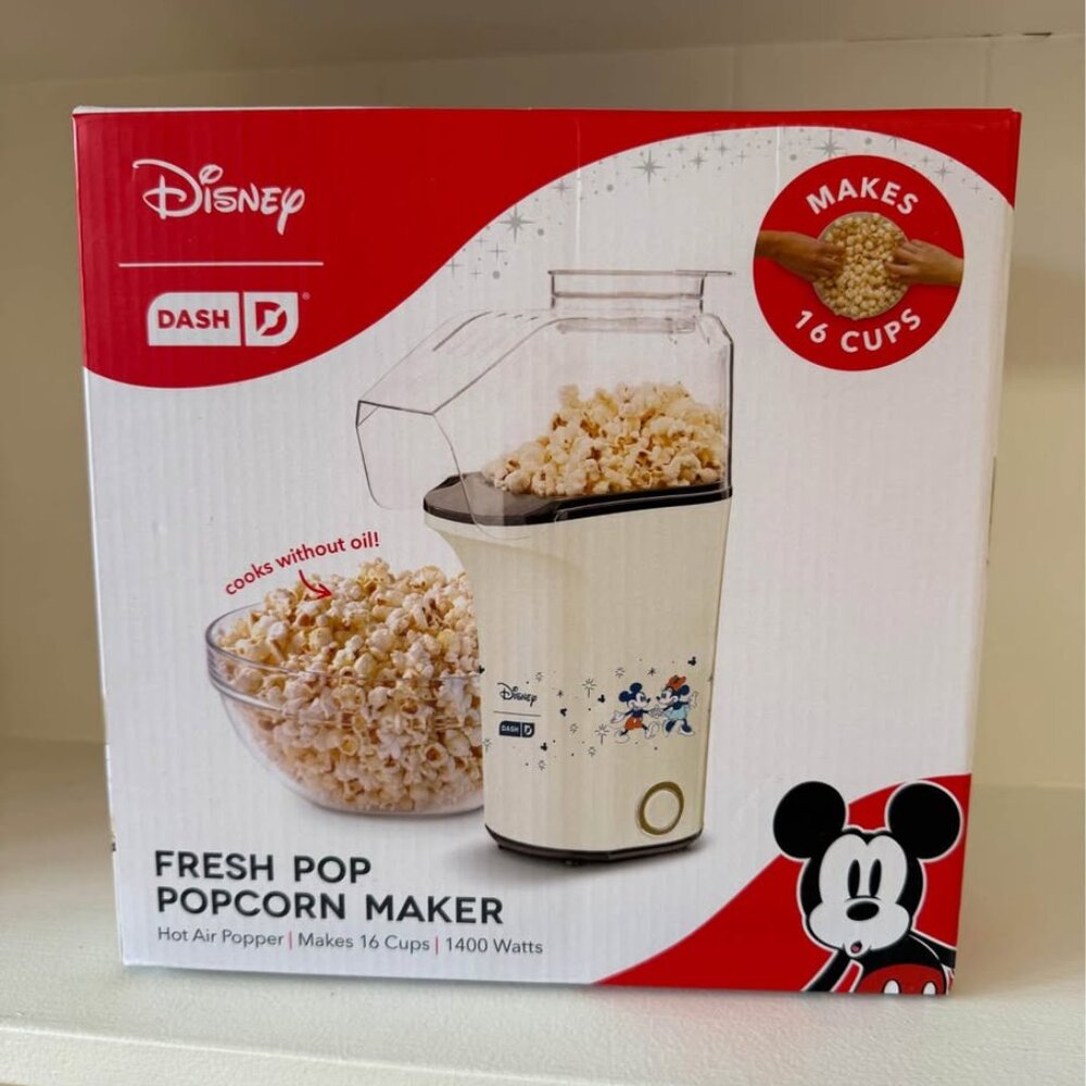 Disney Dash Mickey & Minnie Fresh Pop Popcorn Maker